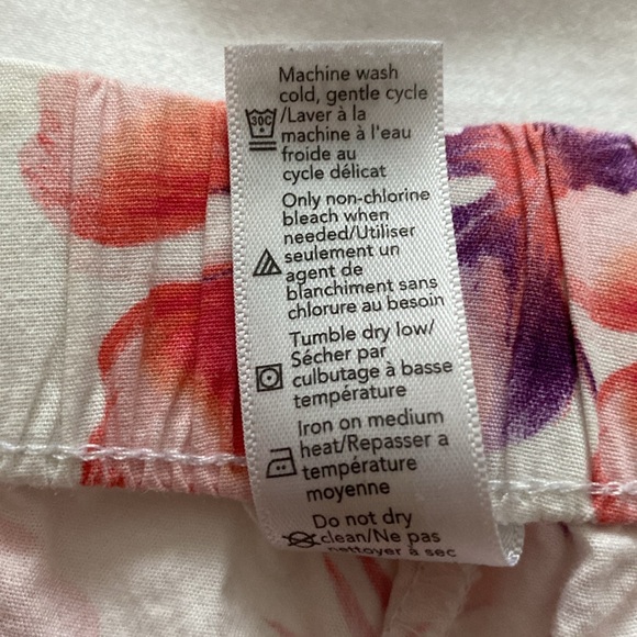 George Organic Cotton Floral Flower Pajama Booty Shorts - Picture 10 of 10